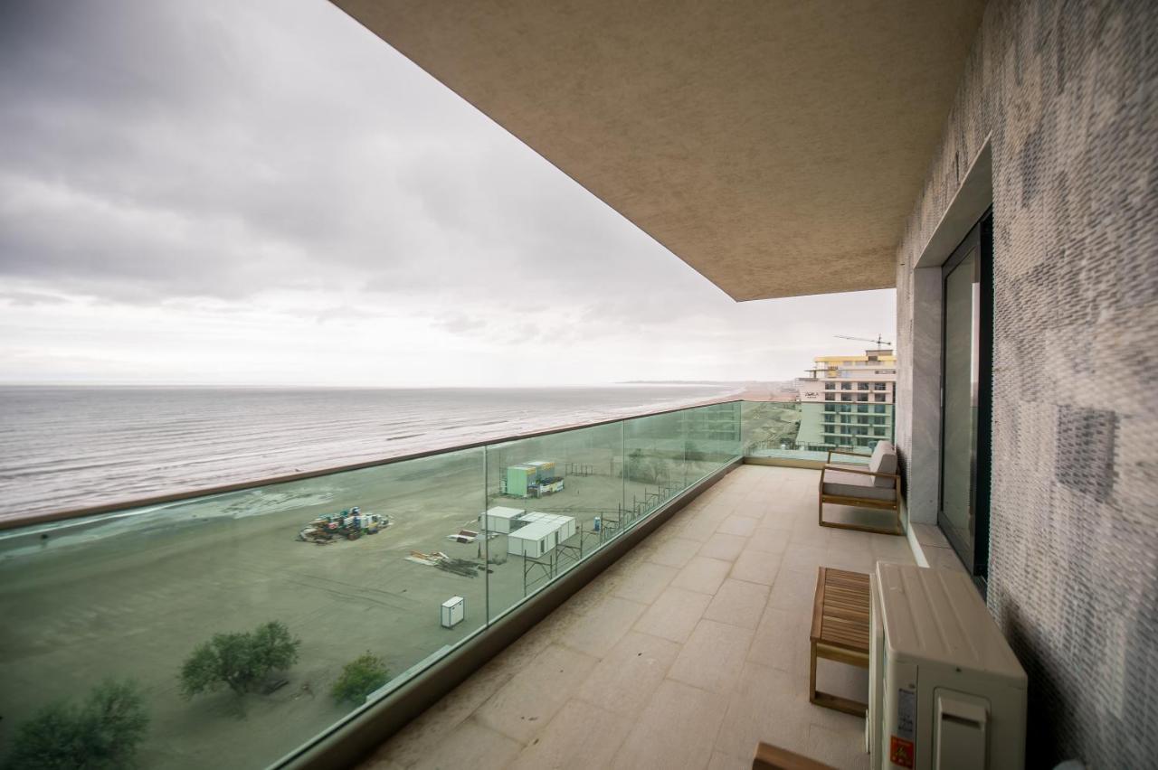 Luxury Promenada Apartment - Frontal Beachfront Mamaia Nord Năvodari Exterior foto