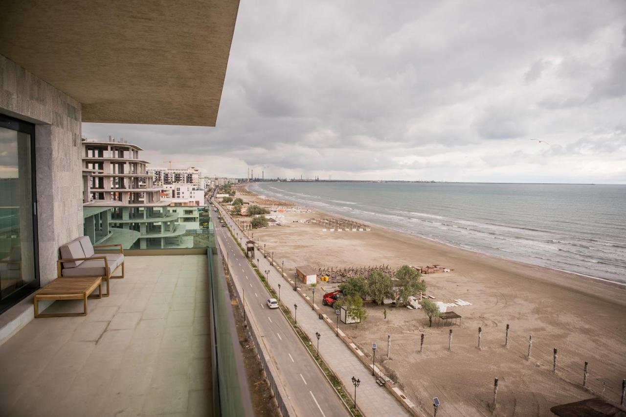 Luxury Promenada Apartment - Frontal Beachfront Mamaia Nord Năvodari Exterior foto
